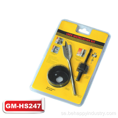 3st Carbon Steel Hole Saw Set (GM-HS247)